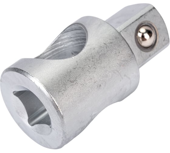 Адаптер с отверстием под вороток 3/8 х 1/2" FORCE 80634