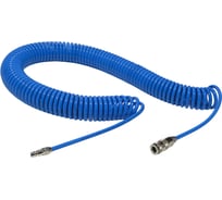 Шланг воздушный спиральный с быстросъемными соединениями (15 м; 5х8 мм) AIST 90915080-15 00-00009030
