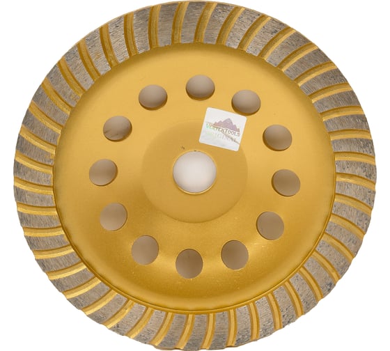 Чаша алмазная турбо (180х22.2 мм) vertextools 0505-04-180-15