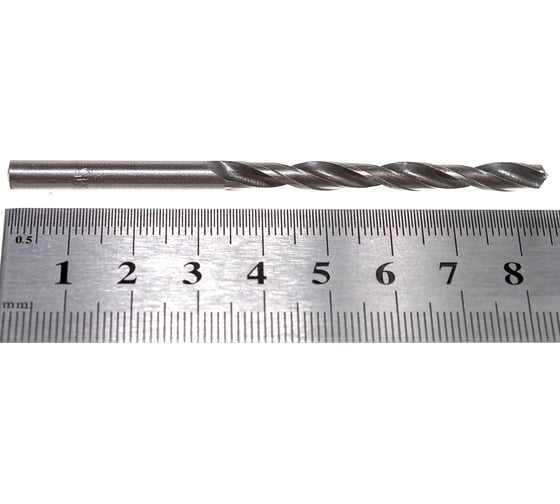 Сверло по металлу HSS (10 шт/уп; 4.8 мм) Vertextools 1122-0480