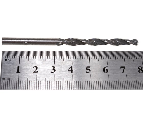 Сверло по металлу HSS (10 шт/уп; 4.5 мм) Vertextools 1122-0450