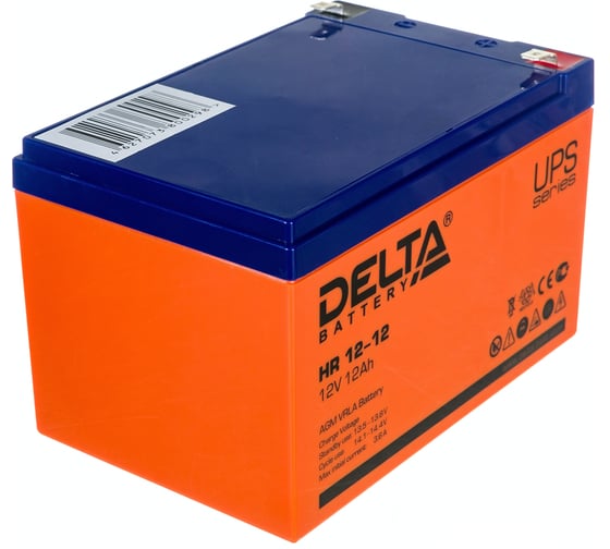 Батарея аккумуляторная Delta HR 12-12