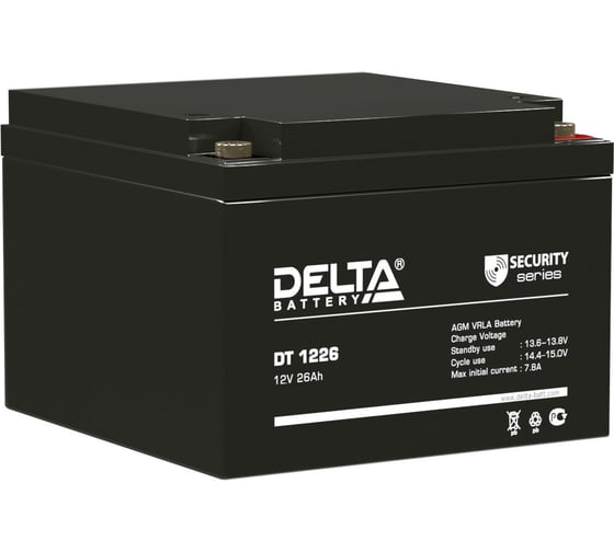Батарея аккумуляторная Delta DT 1226