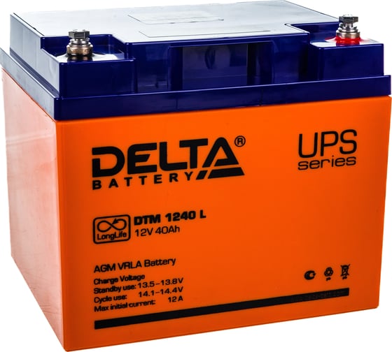 Батарея аккумуляторная Delta DTM 1240 L