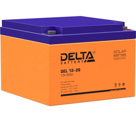Батарея аккумуляторная Delta GEL 12-26