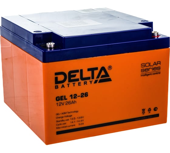 Батарея аккумуляторная Delta GEL 12-26