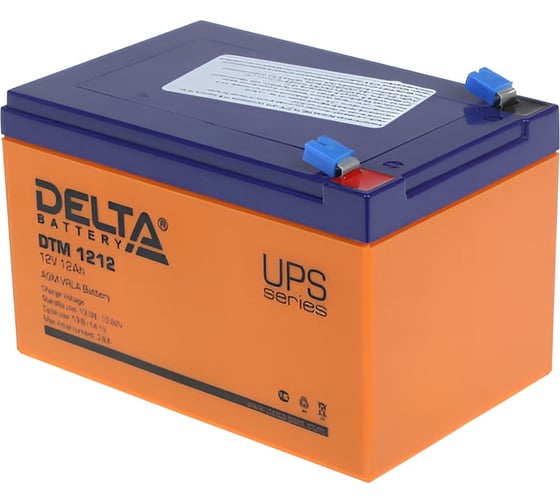 Батарея аккумуляторная Delta DTM 1212