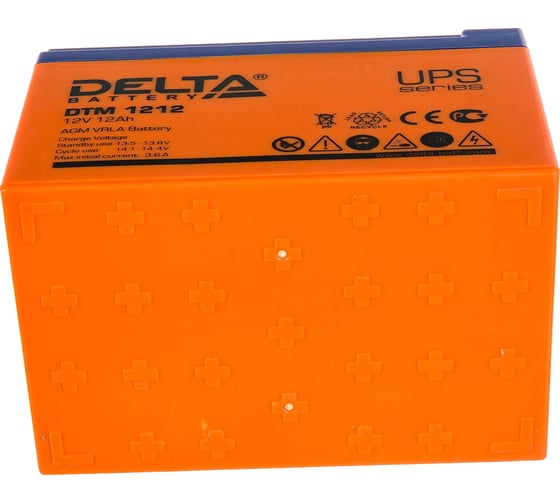 Батарея аккумуляторная Delta DTM 1212