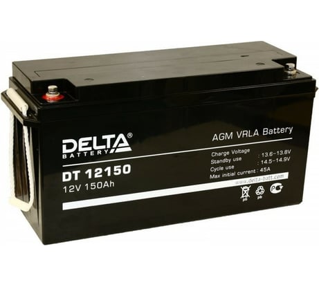 Батарея аккумуляторная Delta DT 12150