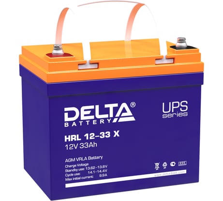 Батарея аккумуляторная Delta HRL 12-33 Х