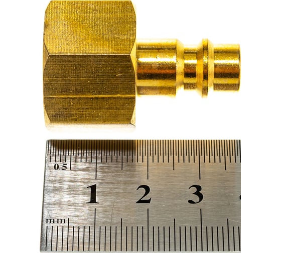 Штуцер для быстроразъема 1/2"F в пластиковом держателе ROCKFORCE RF-SE2-4PF(1976)