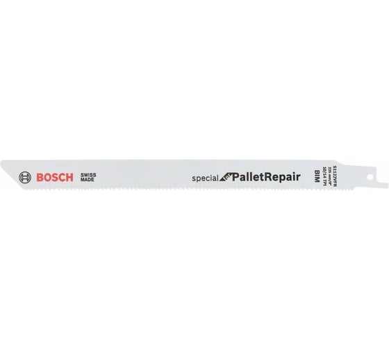Пилки сабельные S1122VFR Special for Pallet Repair (225 мм; 100 шт.) Bosch 2608658031