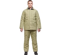 Костюм сварщика КС02ПР брезентовый утепленный кур/бр, р.52-54, рост 182-188 ООО Комус 1021406