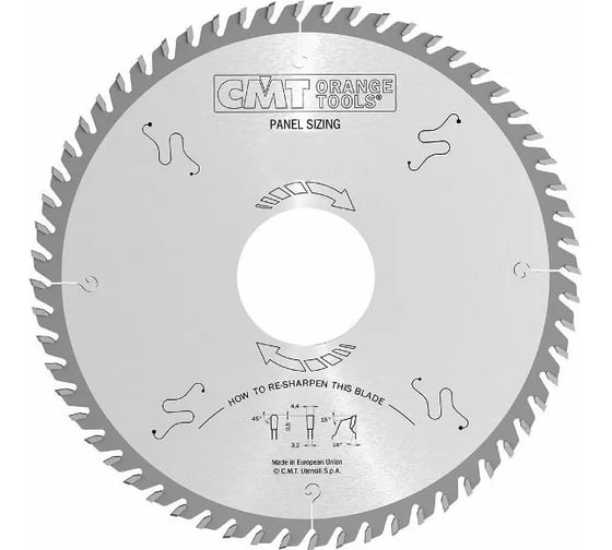 Диск пильный (355х80х3.2/4.4 мм; Z=72 мм) CMT 282.072.14W2