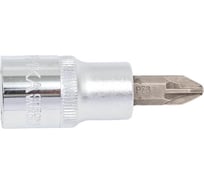 Насадка-вставка с битой Pozidrive (PZ3; 1/2"; 60 мм) ЭВРИКА ER-94701