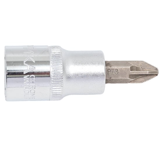 Насадка-вставка с битой Pozidrive (PZ3; 1/2"; 60 мм) ЭВРИКА ER-94701 1