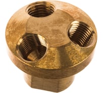 Разветвитель на 3 выхода (внутренняя резьба 1/4") ЭВРИКА ER-SP007A/1