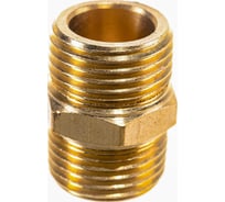Соединитель резьбовой M1/2"xM1/2" ЭВРИКА ER-MM08/08