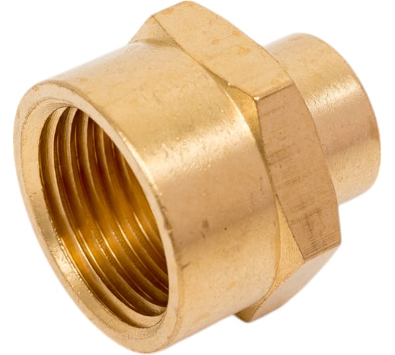 Соединитель резьбовой F1/2"xF1/4" ЭВРИКА ER-FF08/04 1