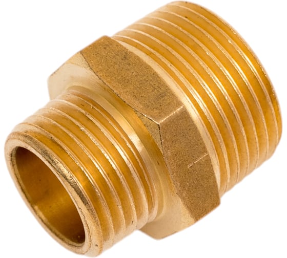 Соединитель резьбовой M3/4"xM1/2" ЭВРИКА ER-MM12/08