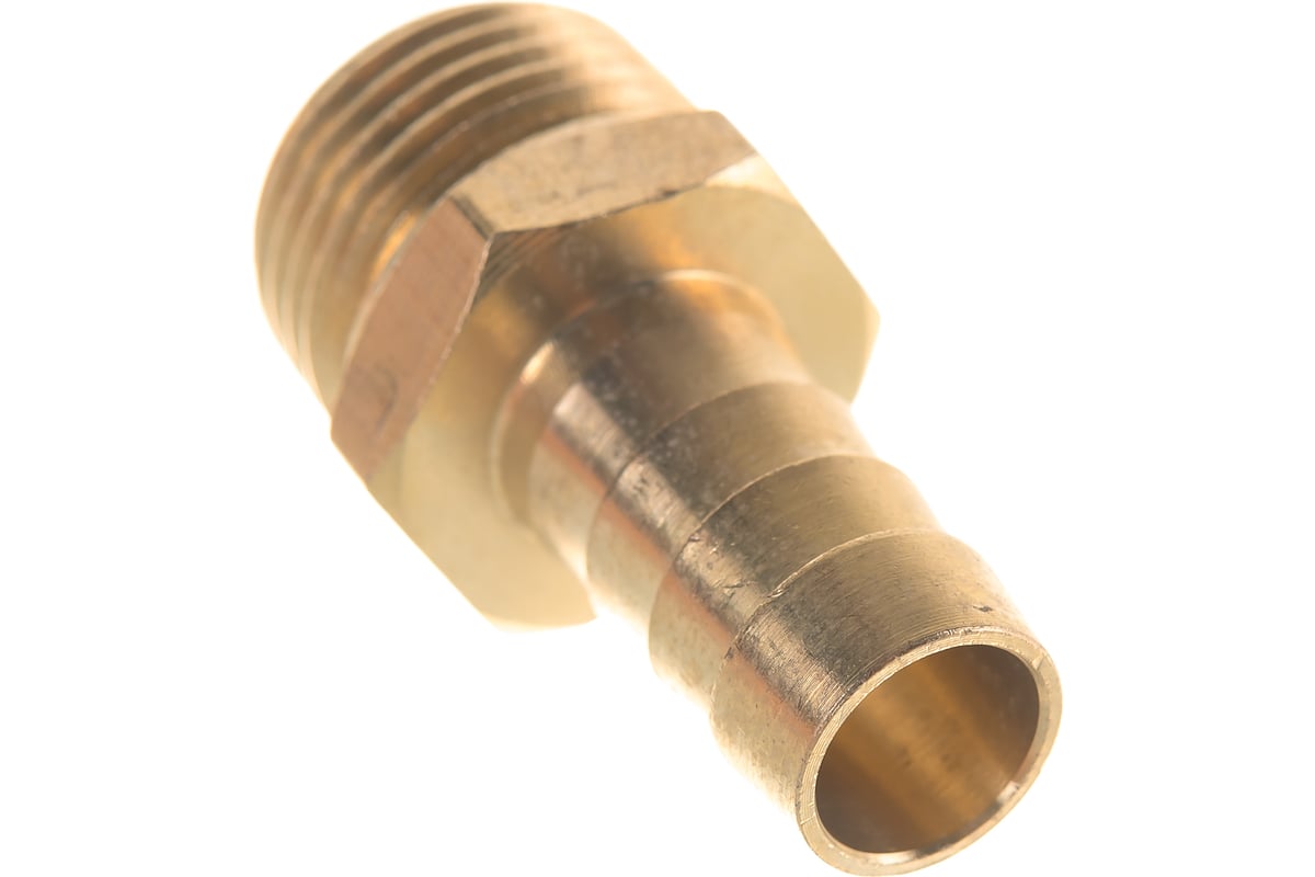 Штуцер пневматический (1/2"M - елочка 12 мм) ЭВРИКА ER-MH08/08 ...