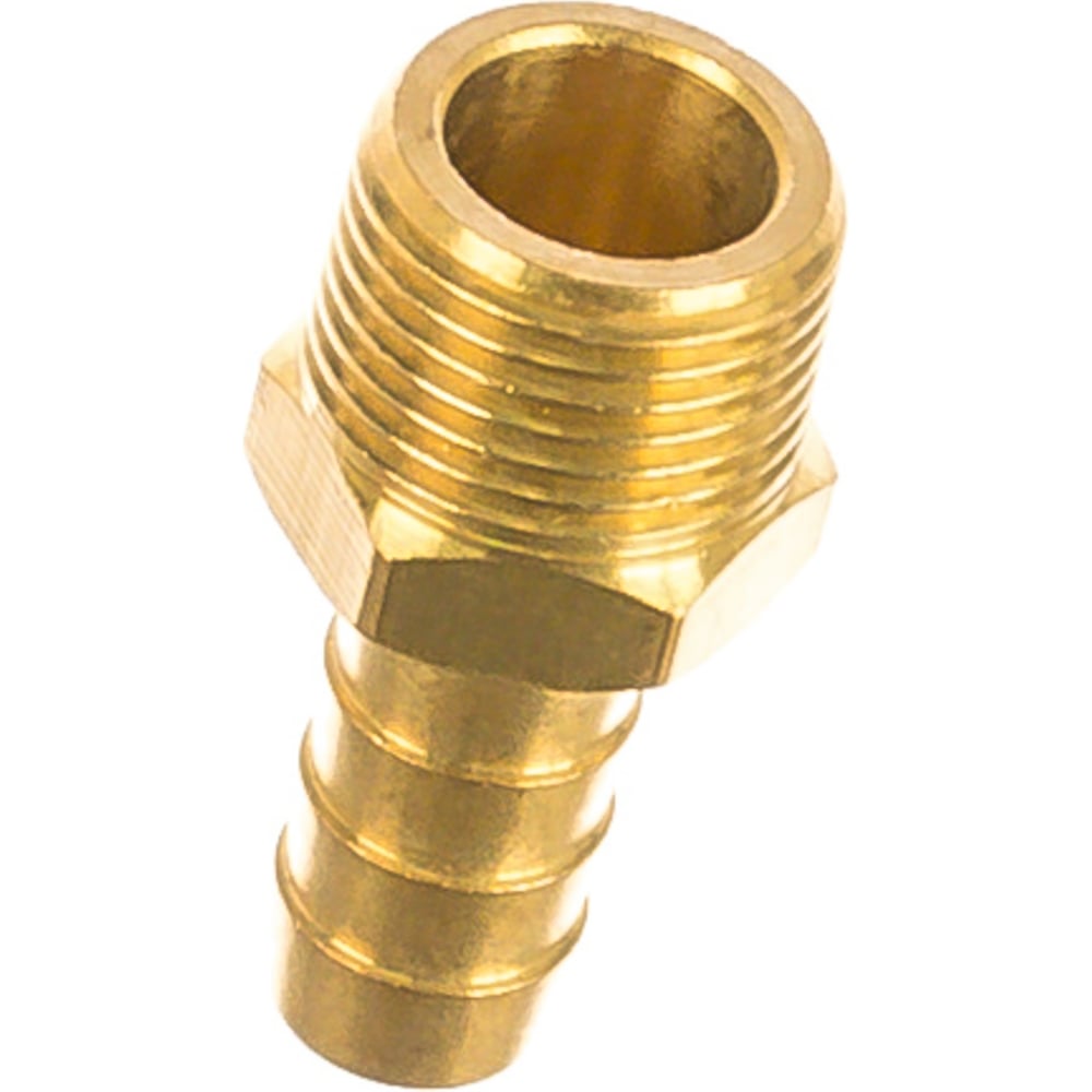 Штуцер пневматический (3/8"M - елочка 10 мм) ЭВРИКА ER-MH06/06 ...