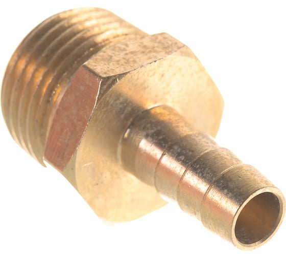 Штуцер пневматический (1/2"M - елочка 8 мм) ЭВРИКА ER-MH08/05