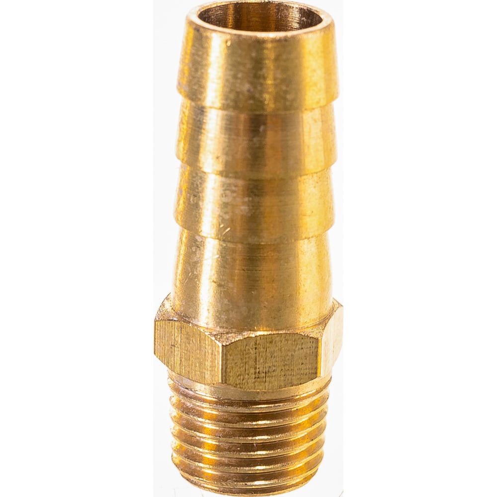 Штуцер пневматический (1/4"M - елочка 12 мм) ЭВРИКА ER-MH04/08 ...