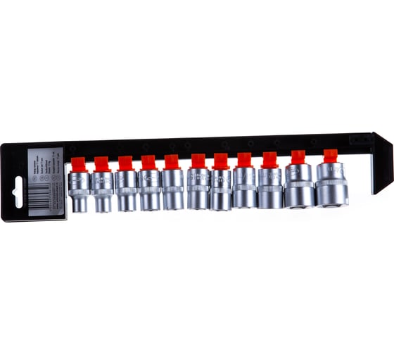 Набор головок шестигранных DR1/2", 8-24 мм, 11 шт. АвтоDело 39850 15438