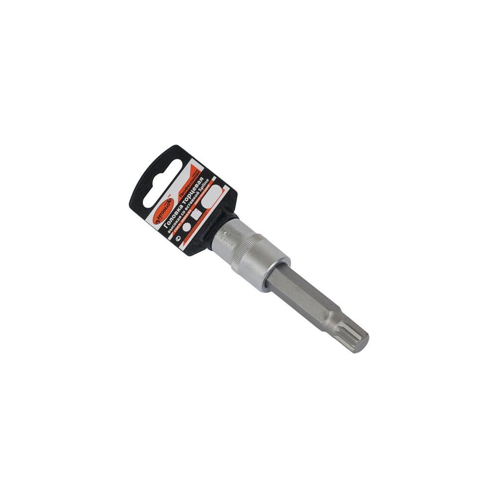 Головка со вставкой SPLINE M18, 1/2", L=100 мм Professional АвтоDело ...