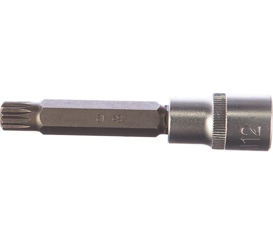 Головка со вставкой SPLINE M12, 1/2", L=100 мм Professional АвтоDело 39202 10319
