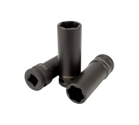 Головка ударная 1 шт. 21 мм, DR1/2, L-85 мм для поврежденного крепежа АвтоDело 40572 15770