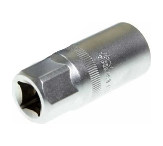 Головка торцевая свечная глубокая с резинкой 21 мм, 1/2"DR Nord-Yada 904446 1
