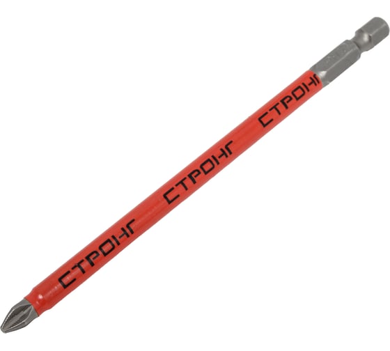 Бита магнитная стп-931 РН2x127, 10 шт Strong стп-93100127