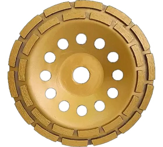 Алмазная чашка по бетону СТД-189 SEGMENT 180 мм, желтая Strong стд-18900180 1