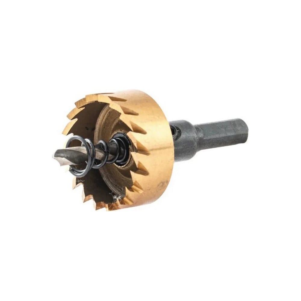 Коронка по металлу цилиндрическая СТК-058 GOLD 42 мм, HSS Strong стк ...