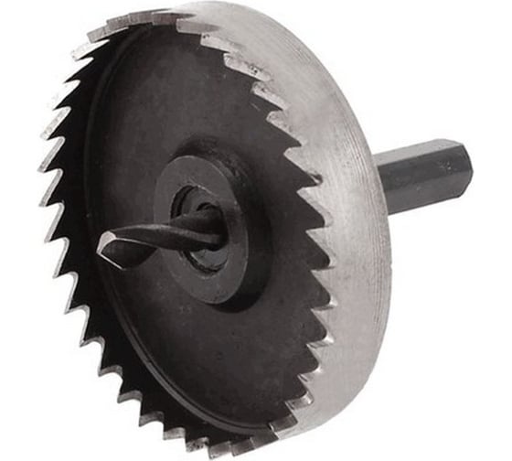 Коронка по металлу цилиндрическая СТК-063 63 мм, HSS Strong стк-06300063 1