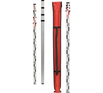 Нивелирная рейка TS4M телескопическая с уровнем 4 м, Поверен VEGA 1824020052