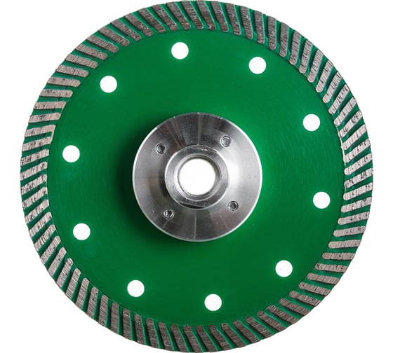 Диск алмазный отрезной ультра Турбо серия Grand hot press Гранит Flange (125 мм; М14) TRIO-DIAMOND GRF832