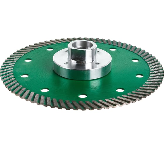 Диск алмазный отрезной ультра Турбо серия Grand hot press Гранит Flange (125 мм; М14) TRIO-DIAMOND GRF832