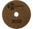 Алмазный гибкий шлифовальный круг TRIO-DIAMOND "Черепашка" PRO LINE 100 мм № 3000 (сухая шлифовка) 363000 2