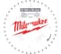 Диск пильный по дереву (165x20x1.6 мм; 40Z) для циркулярной пилы Milwaukee 4932471932 1