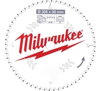 Диск пильный по дереву (305x30x3 мм; 60Z) для торцовочной пилы Milwaukee 4932471321