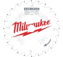 Диск пильный по дереву (235x30x2.4 мм; 24Z) для циркулярной пилы Milwaukee 4932471305