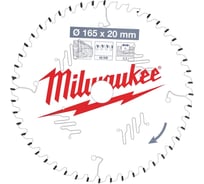 Диск пильный по дереву (165x20x2.2 мм; 48Z) для циркулярной пилы Milwaukee 4932471295