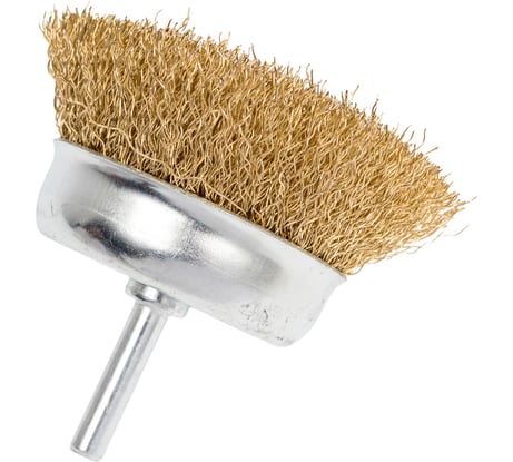 Кордщетка чашеобразная (75 мм) для дрели REDVERG 6623590