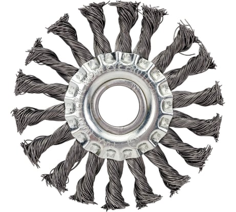 Кордщетка радиальная витая (115х22 мм) для МШУ REDVERG 6623613