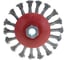Кордщетка радиальная витая с наклоном (125 мм; М14) для МШУ REDVERG 6623620 2