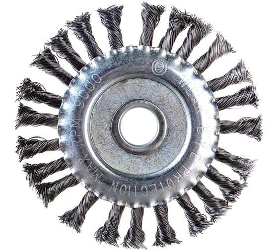 Кордщетка радиальная витая (150х22 мм) для МШУ REDVERG 6623615 1