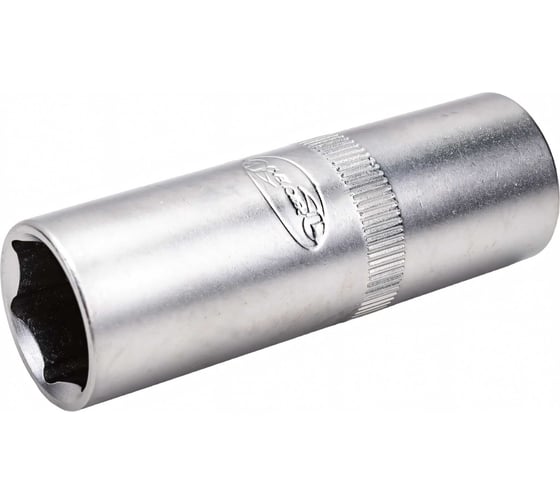 Головка торцевая 6PT, свечная, 16 мм, 1/2", L-65 мм АвтоDело 39271 13066 1
